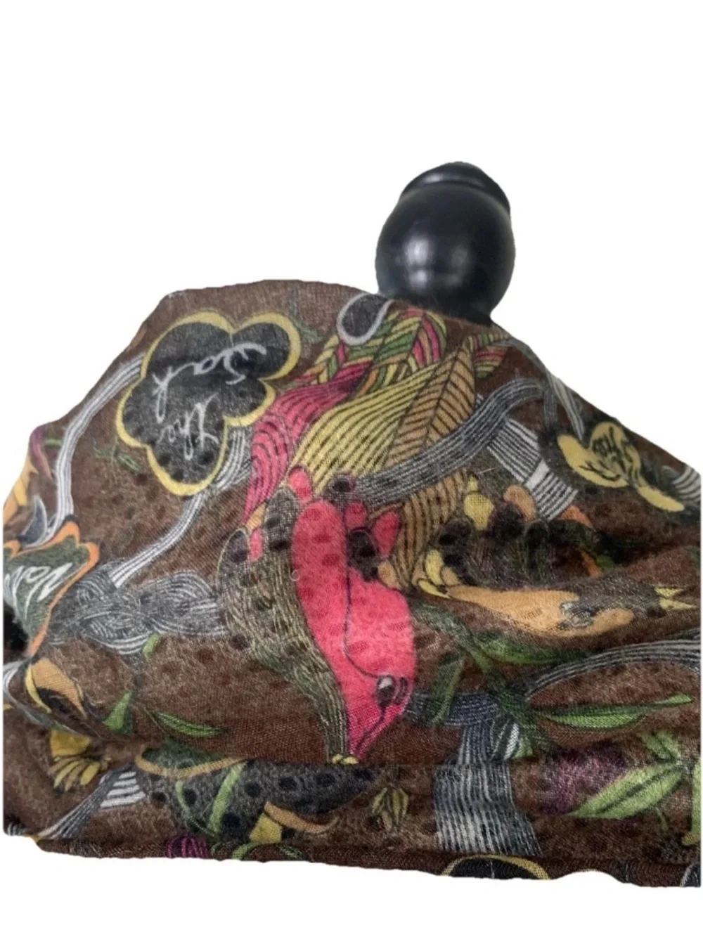 Sakroots Reversible Infinity Birds Peace Nature Print Scarf Bohemian Artsy
